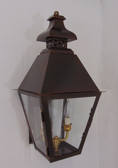 Charleston Collection  CH-23 Hanging Yoke Light– Lantern & Scroll