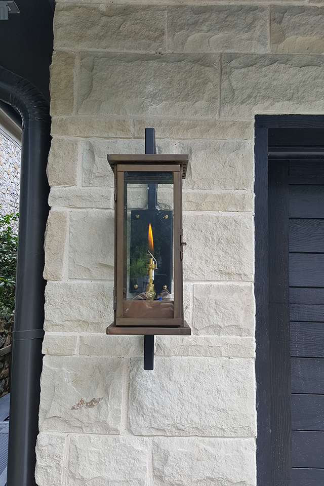 Modern And Transitional Gas Lanterns, Modern Outdoor Gas Sconces